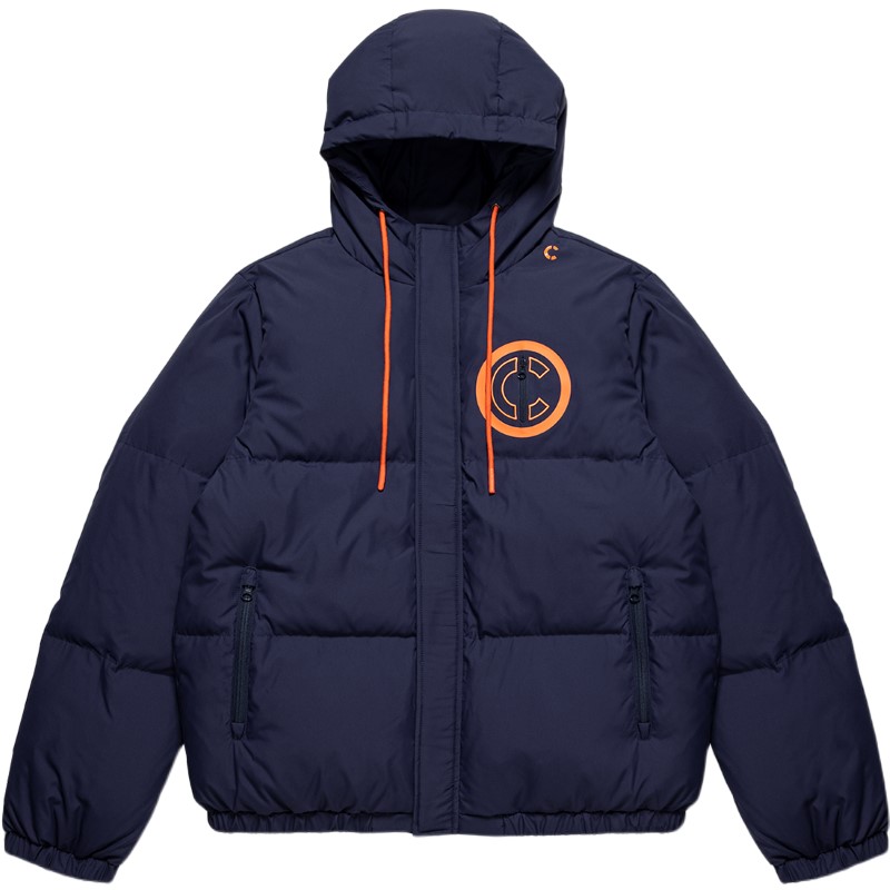 CLOT Однотонный утепленный пуховик с капюшоном мужской морской синий, Blue
CLOT Однотонный утепленный пуховик с капюшоном мужской морской синий, Blue