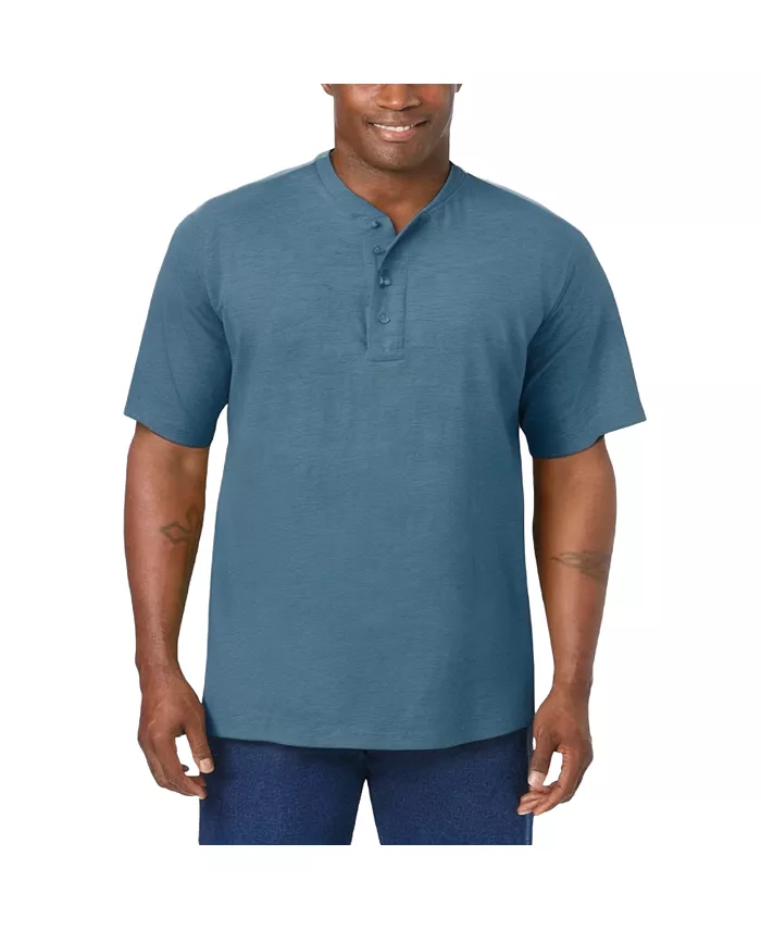 Футболка-хенли облегченная Big & Tall без усадки KingSize, синий
Футболка-хенли облегченная Big & Tall без усадки KingSize, синий