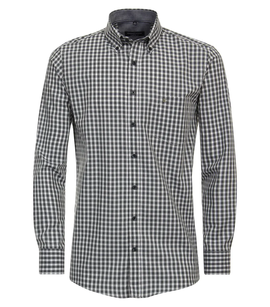 Рубашка CASAMODA с длинными рукавами "Повседневная рубашка CASAMODA в клетку", оливковый
Рубашка CASAMODA с длинными рукавами "Повседневная рубашка CASAMODA в клетку", оливковый