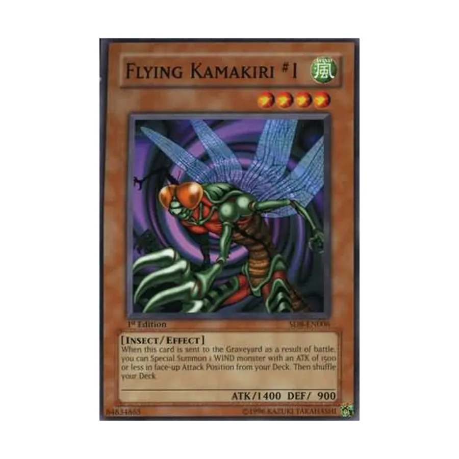 CCG Летающий Камакири №1 (Обычный), Yu-Gi-Oh - Structure Deck - Lord of the Storm - Singles
CCG Летающий Камакири №1 (Обычный), Yu-Gi-Oh - Structure Deck - Lord of the Storm - Singles