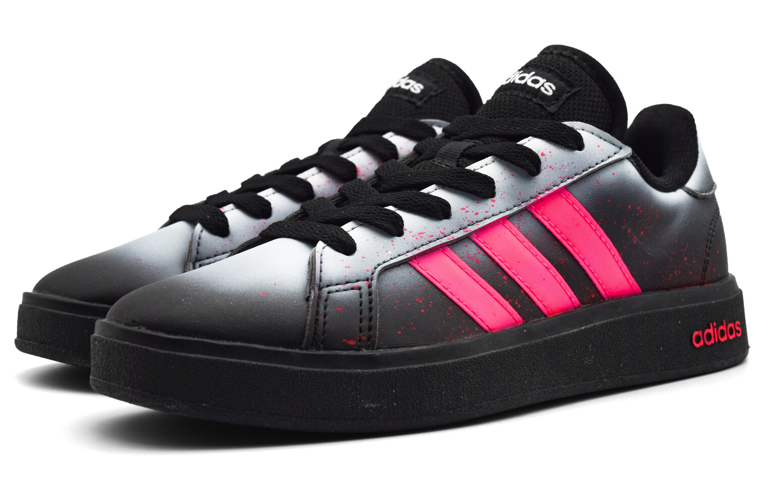 Кроссовки adidas neo GRAND COURT Skateboarding Shoes Women's Low-top Black/pink, черный
Кроссовки adidas neo GRAND COURT Skateboarding Shoes Women's Low-top Black/pink, черный