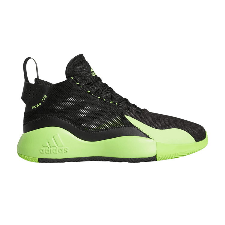 Кроссовки D Rose 773 2020 'Black Team Solar Green', черный
Кроссовки D Rose 773 2020 'Black Team Solar Green', черный