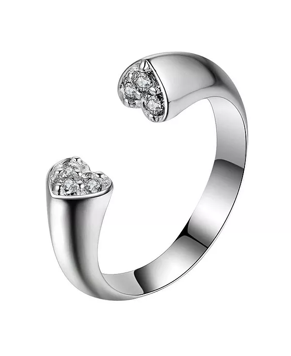 Кольцо в форме сердца с кубическим цирконием Hollywood Sensation, silver
Кольцо в форме сердца с кубическим цирконием Hollywood Sensation, silver