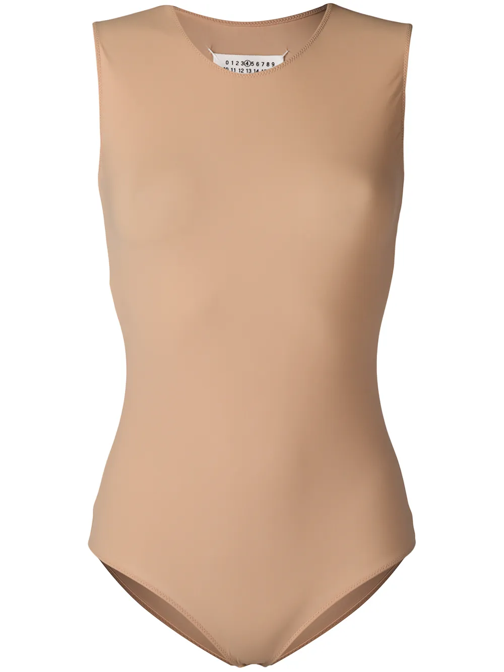 Боди из джерси без рукавов MAISON MARGIELA, нейтральный
Боди из джерси без рукавов MAISON MARGIELA, нейтральный