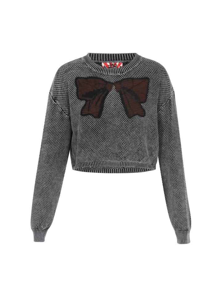 Женский свитер черного цвета myMo ROCKS
Женский свитер черного цвета myMo ROCKS