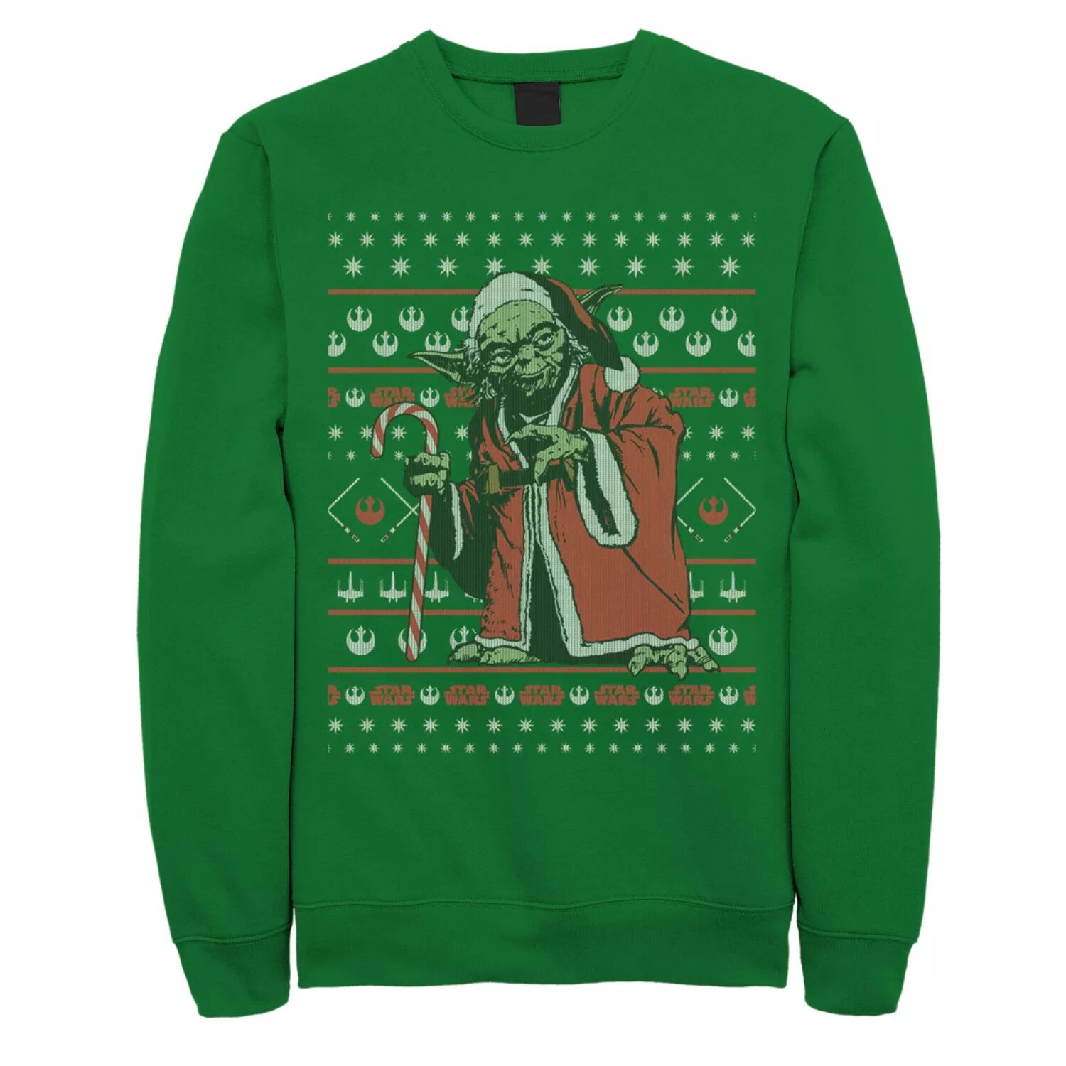 Мужской Йода из Звездных войн в костюме Санты, уродливый рождественский флис Licensed Character
Мужской Йода из Звездных войн в костюме Санты, уродливый рождественский флис Licensed Character