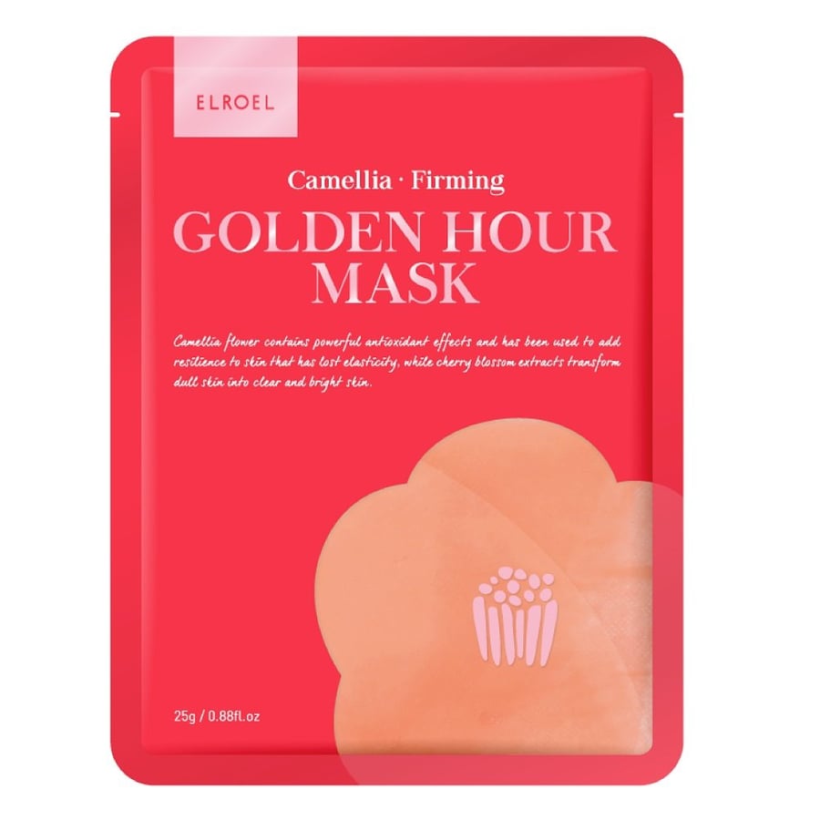 Elroel Golden Hour Mask, укрепляющая маска для лица, камелия, 25 г
Elroel Golden Hour Mask, укрепляющая маска для лица, камелия, 25 г