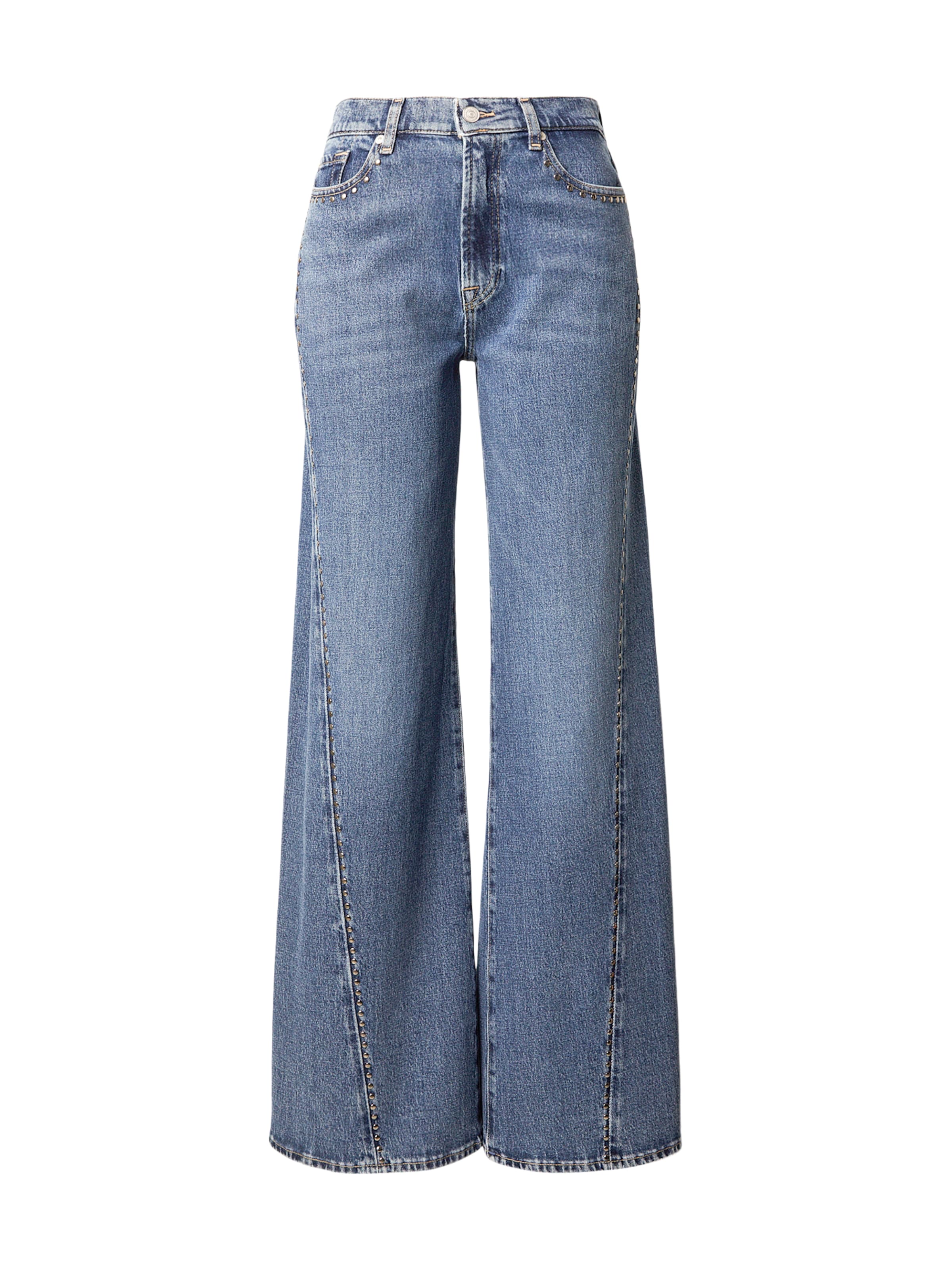 7 for all mankind Джинсы-клеш 'LOTTA' в синем дениме
7 for all mankind Джинсы-клеш 'LOTTA' в синем дениме