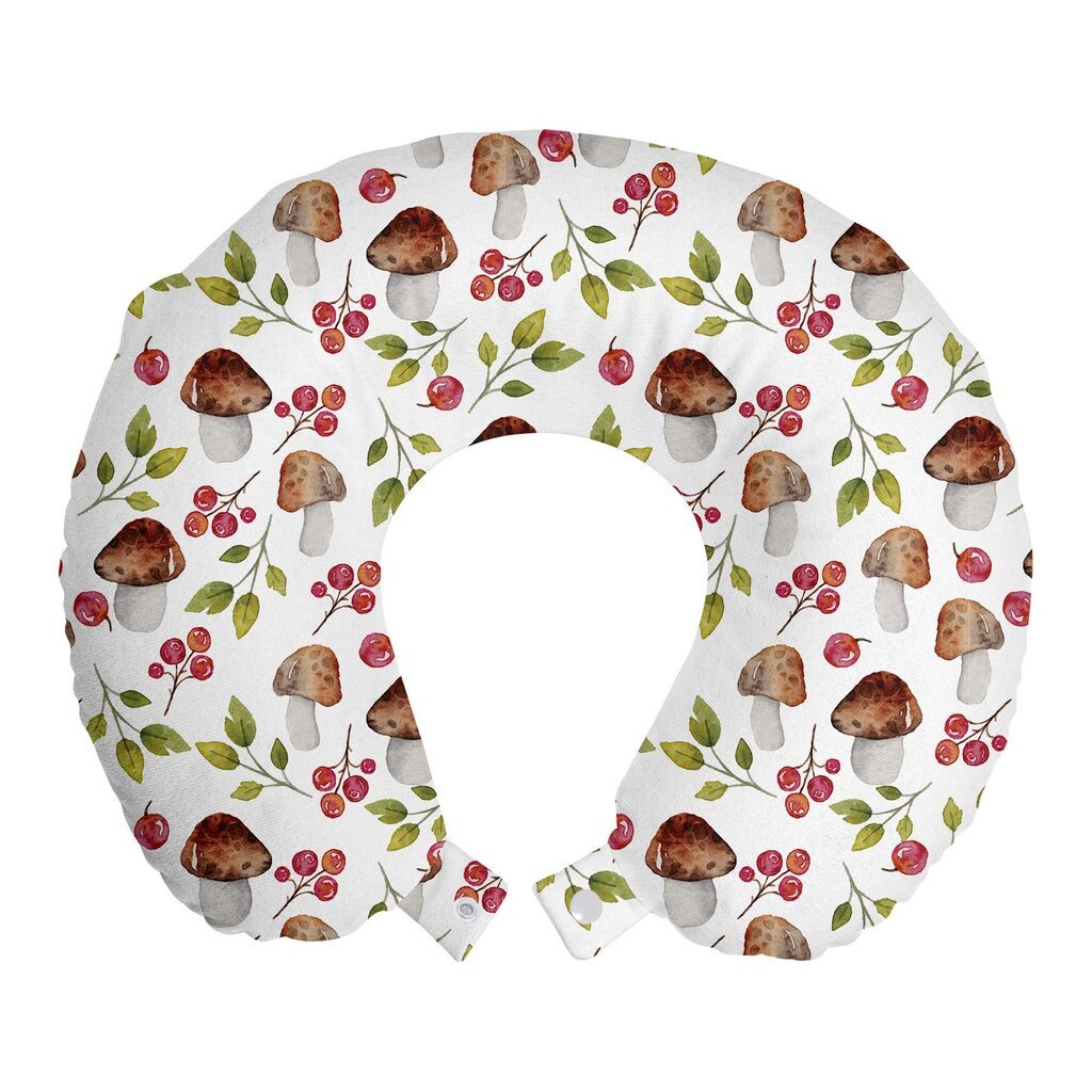 ABAKUHAUS Mushroom Travel Pillow Подушка для шеи, Forest Elements Mushroom, Пенопластовые дорожные принадлежности для самолета и автомобиля, 30x30 см, Разноцветные
ABAKUHAUS Mushroom Travel Pillow Подушка для шеи, Forest Elements Mushroom, Пенопластовые дорожные принадлежности для самолета и автомобиля, 30x30 см, Разноцветные