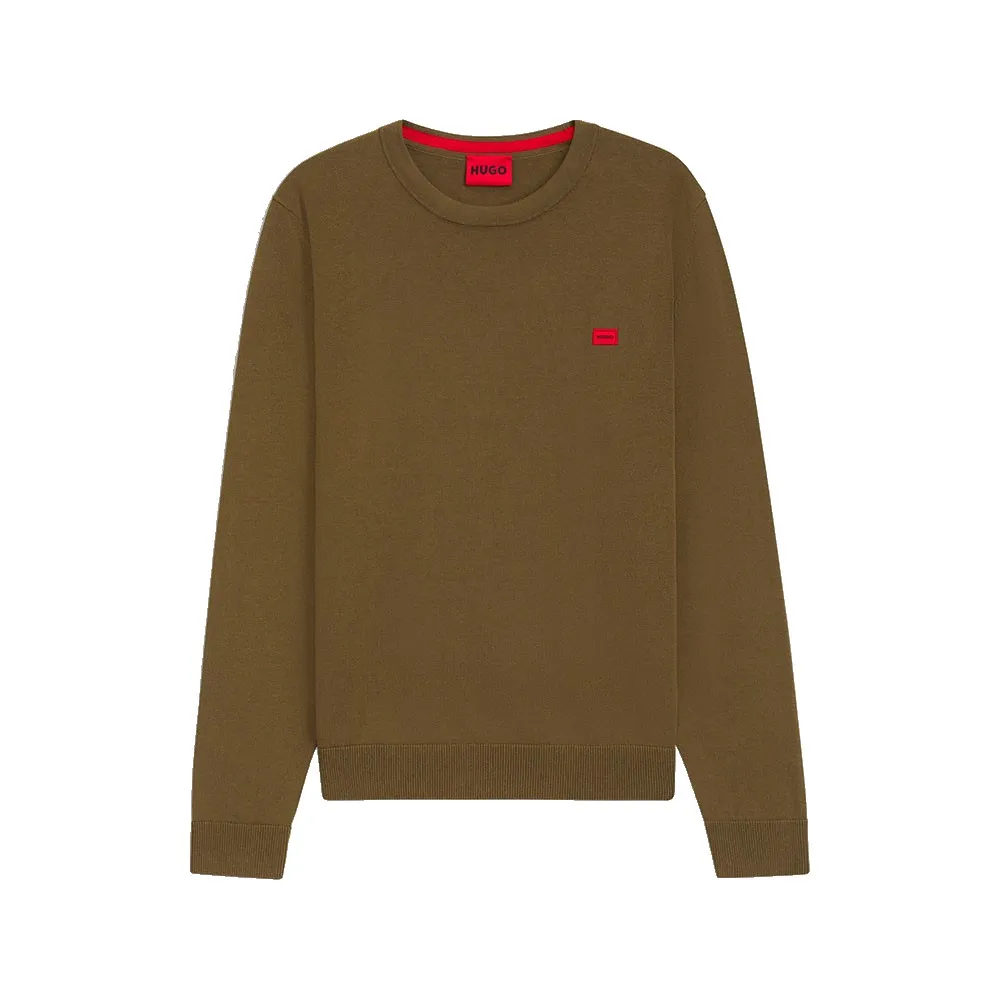 Свитер HUGO San Cassius 10243453 01, зеленый 
Свитер HUGO San Cassius 10243453 01, зеленый