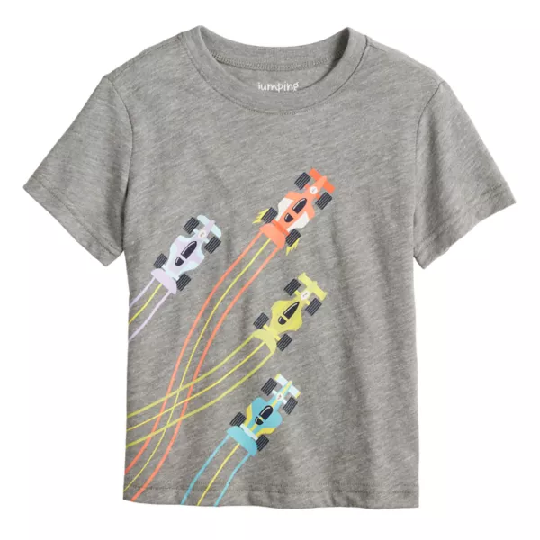 Футболка с динозаврами и графическим принтом для мальчиков и малышей Jumping Beans, цвет grey race car side
Футболка с динозаврами и графическим принтом для мальчиков и малышей Jumping Beans, цвет grey race car side