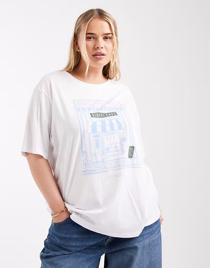 Футболка Curve cafe с принтом оверсайз белого цвета Only Curve, Белый, Футболка Curve cafe с принтом оверсайз белого цвета Only Curve
Футболка Curve cafe с принтом оверсайз белого цвета Only Curve, Белый, Футболка Curve cafe с принтом оверсайз белого цвета Only Curve