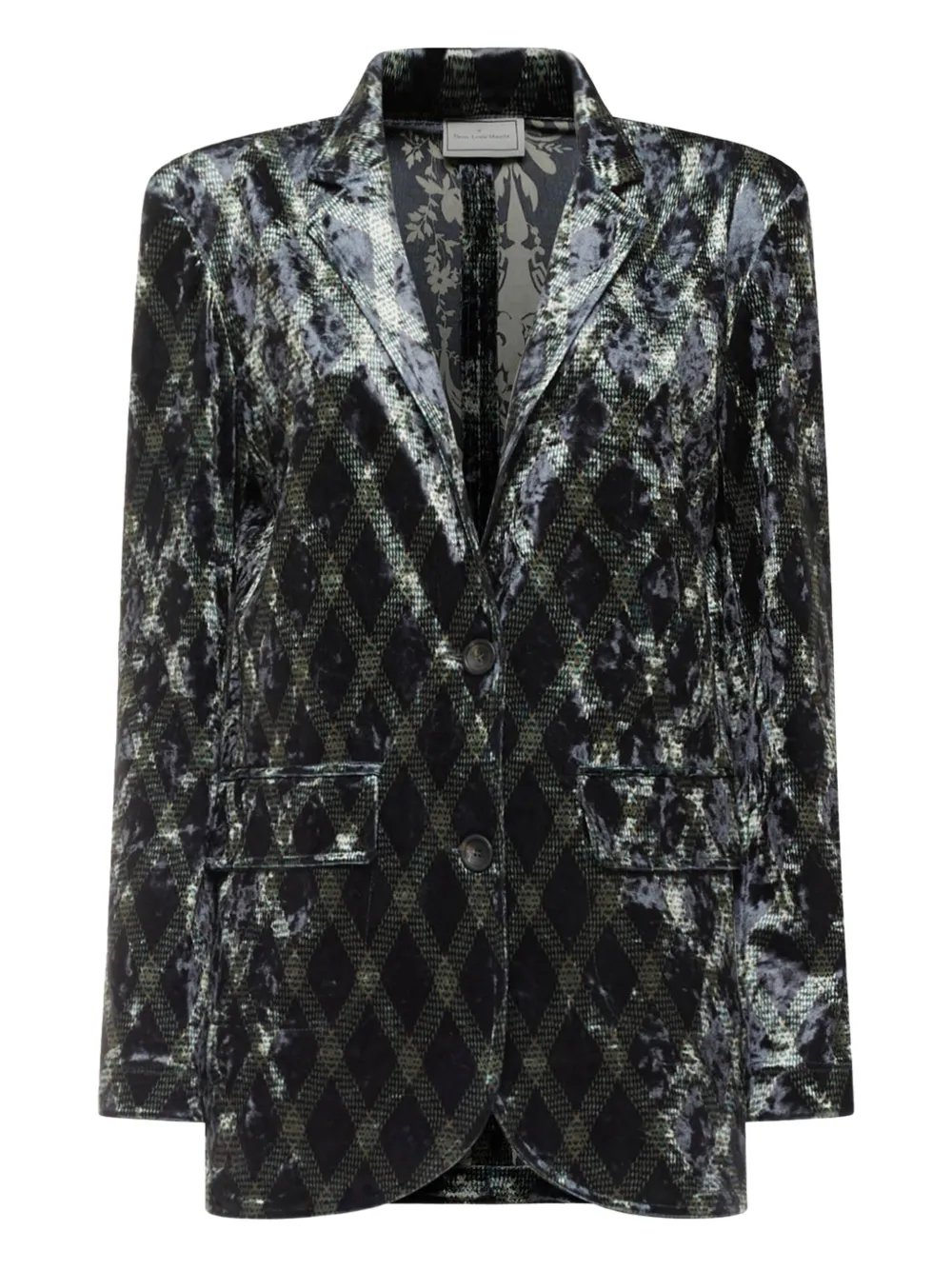 Вельветовый пиджак с ромбовидным узором Pierre-Louis Mascia, черный
Вельветовый пиджак с ромбовидным узором Pierre-Louis Mascia, черный