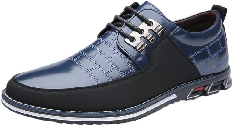 Мужские лоферы - классические повседневные туфли на шнуровке, ботинки-лодочки, круглый носок, подошва из резины, верх из ПУ, ретро-стиль для весны, лета и осени Hhhchpm, синий
Мужские лоферы - классические повседневные туфли на шнуровке, ботинки-лодочки, круглый носок, подошва из резины, верх из ПУ, ретро-стиль для весны, лета и осени Hhhchpm, синий