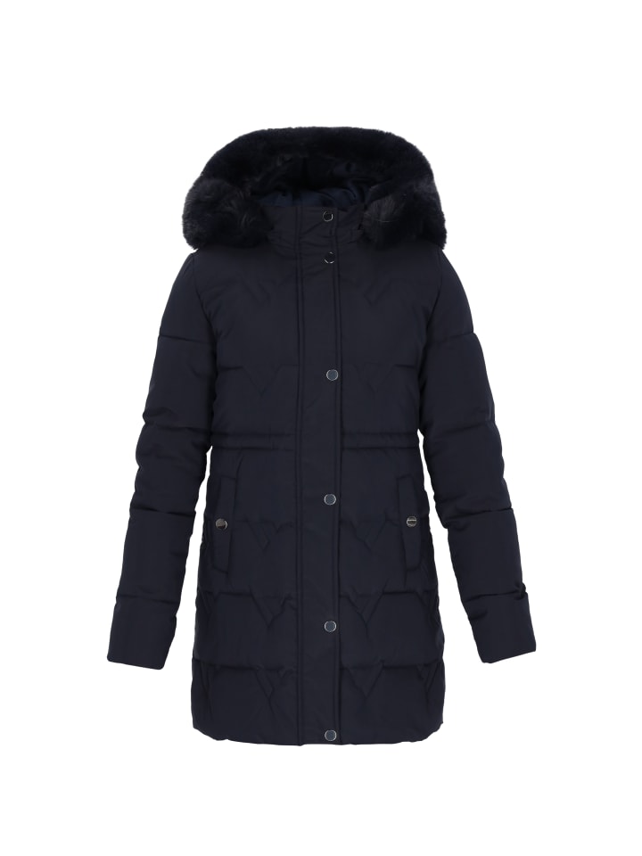 Женское пальто темно-синего цвета Usha
Женское пальто темно-синего цвета Usha