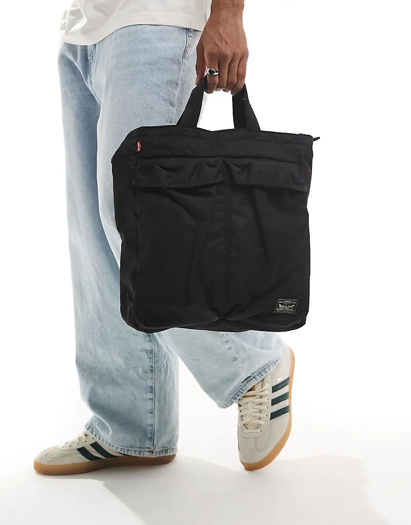 Холщовая сумка-тоут Levi's Mission Bay черного цвета
Холщовая сумка-тоут Levi's Mission Bay черного цвета