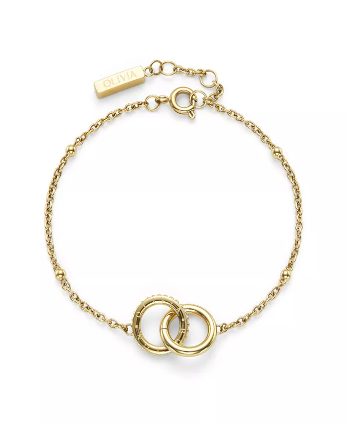 Женский браслет Amity Interlock из нержавеющей стали с золотистым покрытием Olivia Burton
Женский браслет Amity Interlock из нержавеющей стали с золотистым покрытием Olivia Burton