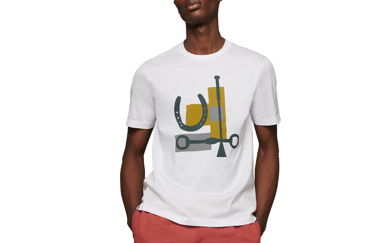 Футболка мужская белая Hermes, белый
Футболка мужская белая Hermes, белый