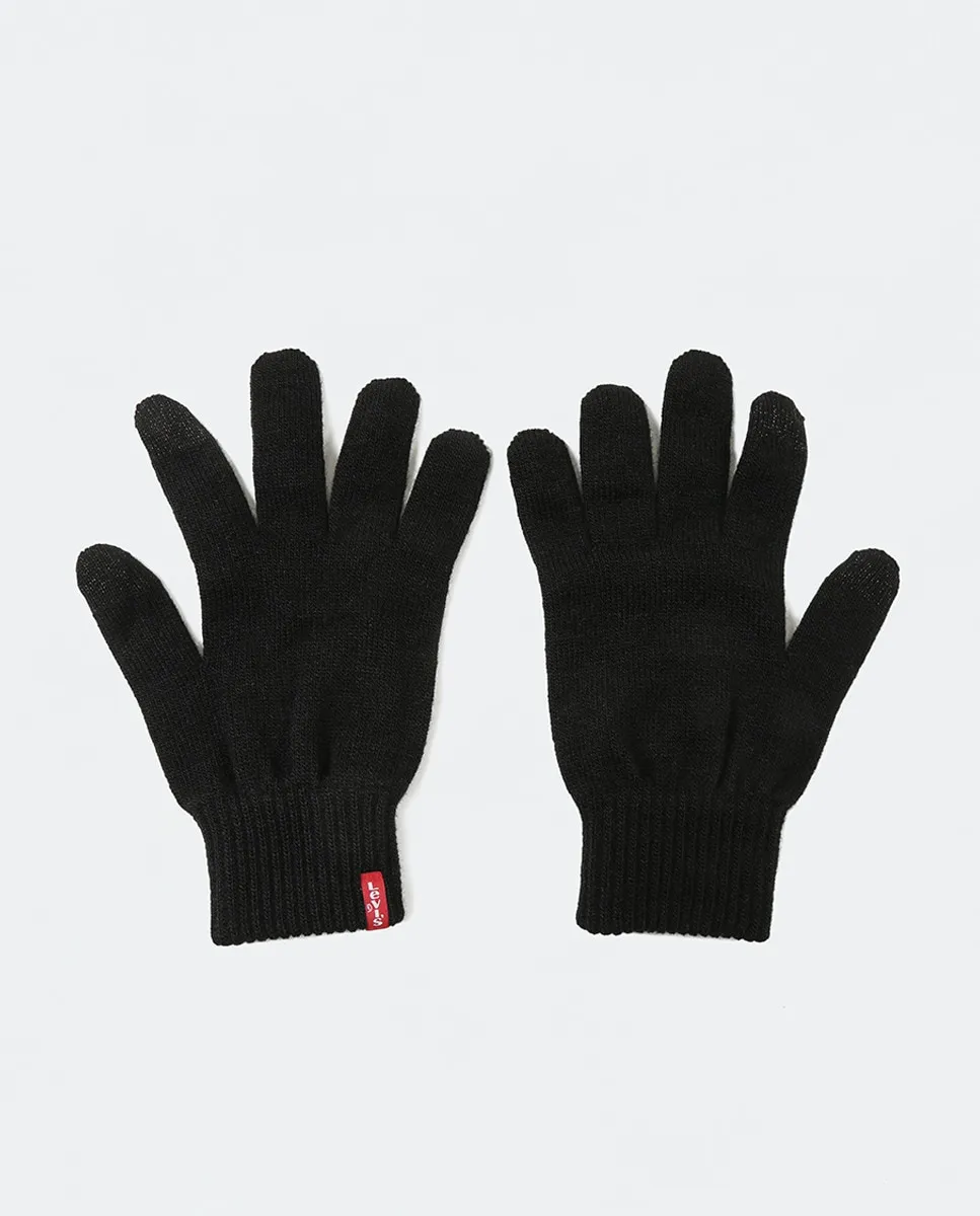 Перчатки мужские вязаные с логотипом Levi's, черный
Перчатки мужские вязаные с логотипом Levi's, черный