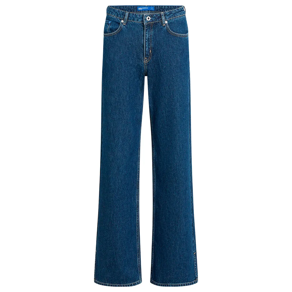 Джинсы Karl Lagerfeld A3W10129 MR, свободные, с высокой талией Karl lagerfeld jeans, синий
Джинсы Karl Lagerfeld A3W10129 MR, свободные, с высокой талией Karl lagerfeld jeans, синий