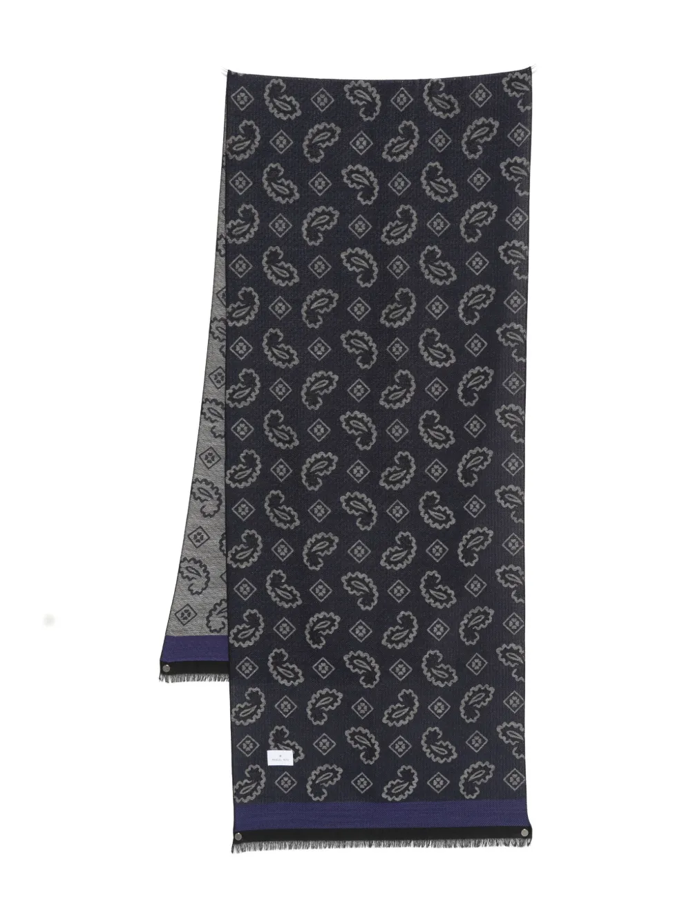 Шарф с пейсли из жаккарда Manuel Ritz, синий
Шарф с пейсли из жаккарда Manuel Ritz, синий