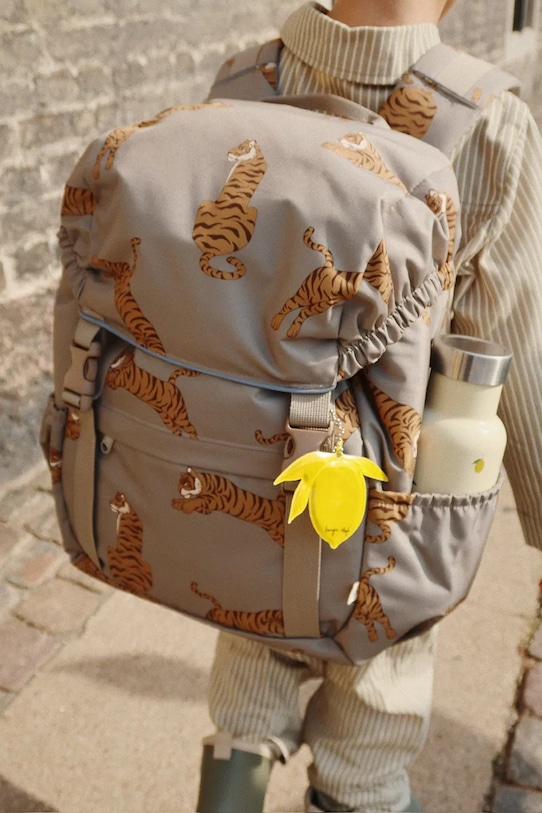 Детский рюкзак Clover Schoolbag Konges Sløjd, серый 
Детский рюкзак Clover Schoolbag Konges Sløjd, серый