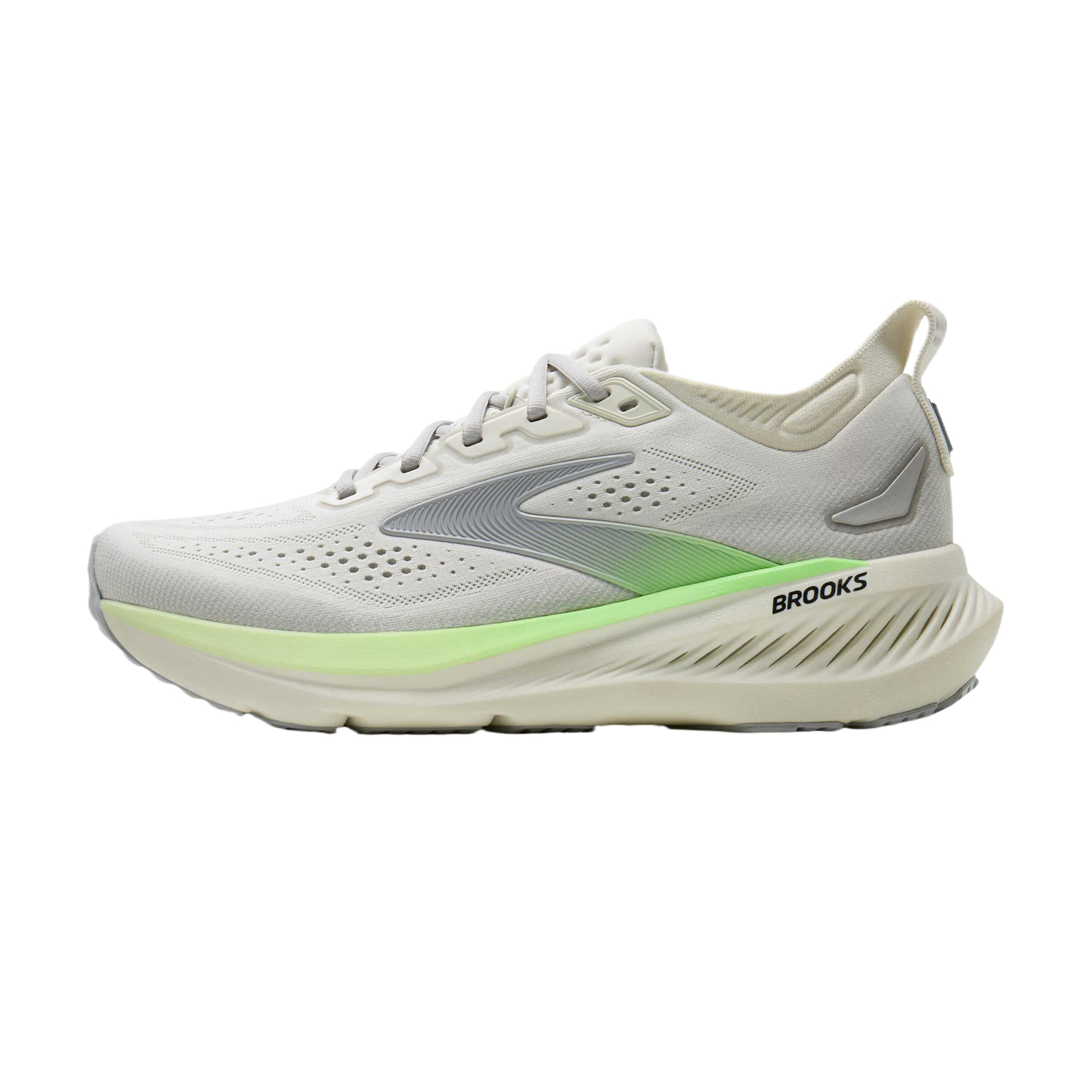 Кроссовки для бега Glycerin 23 Cushioning Breathable Support Rebound Low top мужские Brooks, серый/зеленый/черный
Кроссовки для бега Glycerin 23 Cushioning Breathable Support Rebound Low top мужские Brooks, серый/зеленый/черный