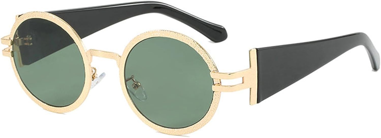 Солнцезащитные очки Willochra в маленькой металлической оправе овальной формы для женщин, модные, роскошные, черные, с защитой от УФ-излучения UV400, зеленые, винтажные, для мужчин, C3
Солнцезащитные очки Willochra в маленькой металлической оправе овальной формы для женщин, модные, роскошные, черные, с защитой от УФ-излучения UV400, зеленые, винтажные, для мужчин, C3