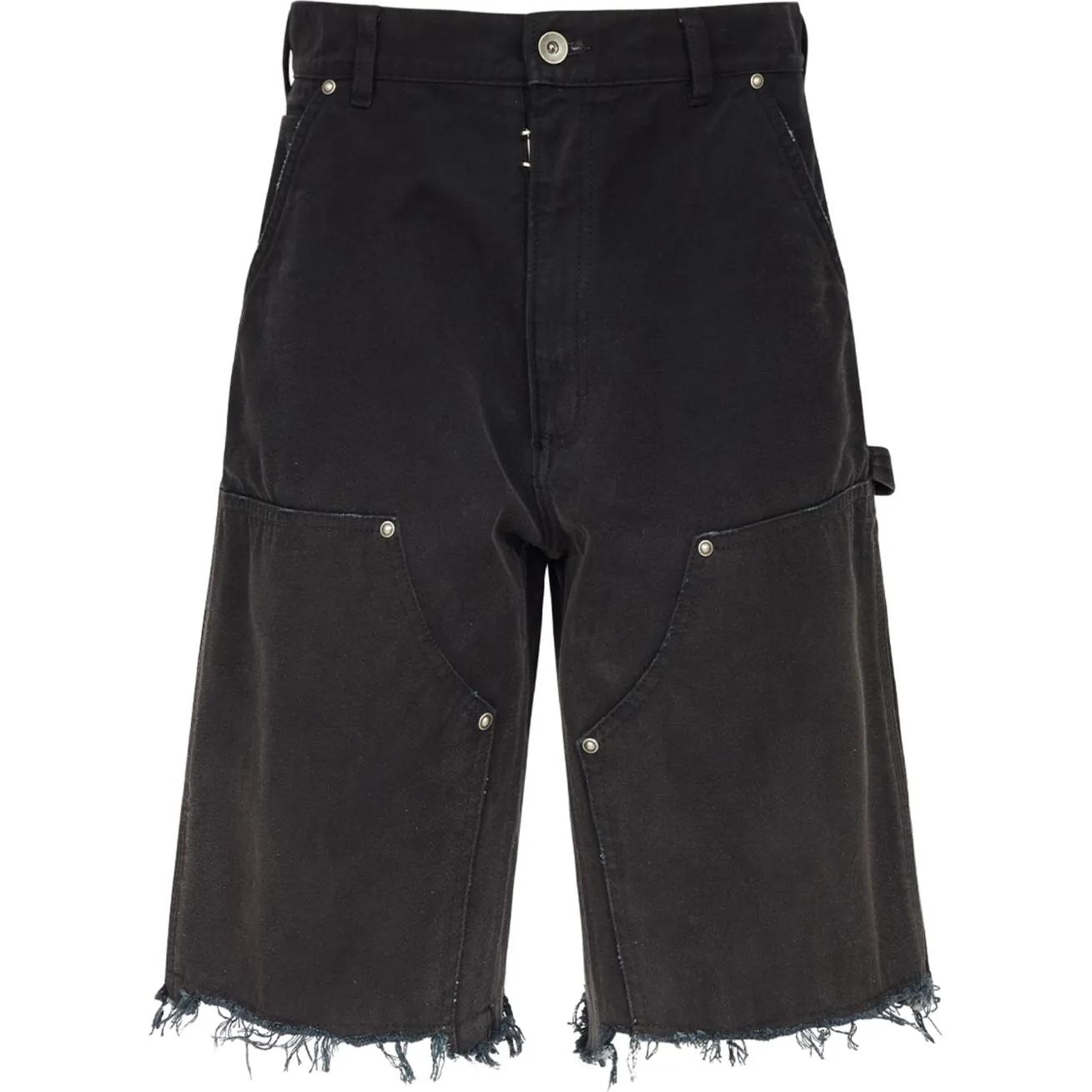 Шорты с эффектом поношенности Maison Margiela, синий
Шорты с эффектом поношенности Maison Margiela, синий