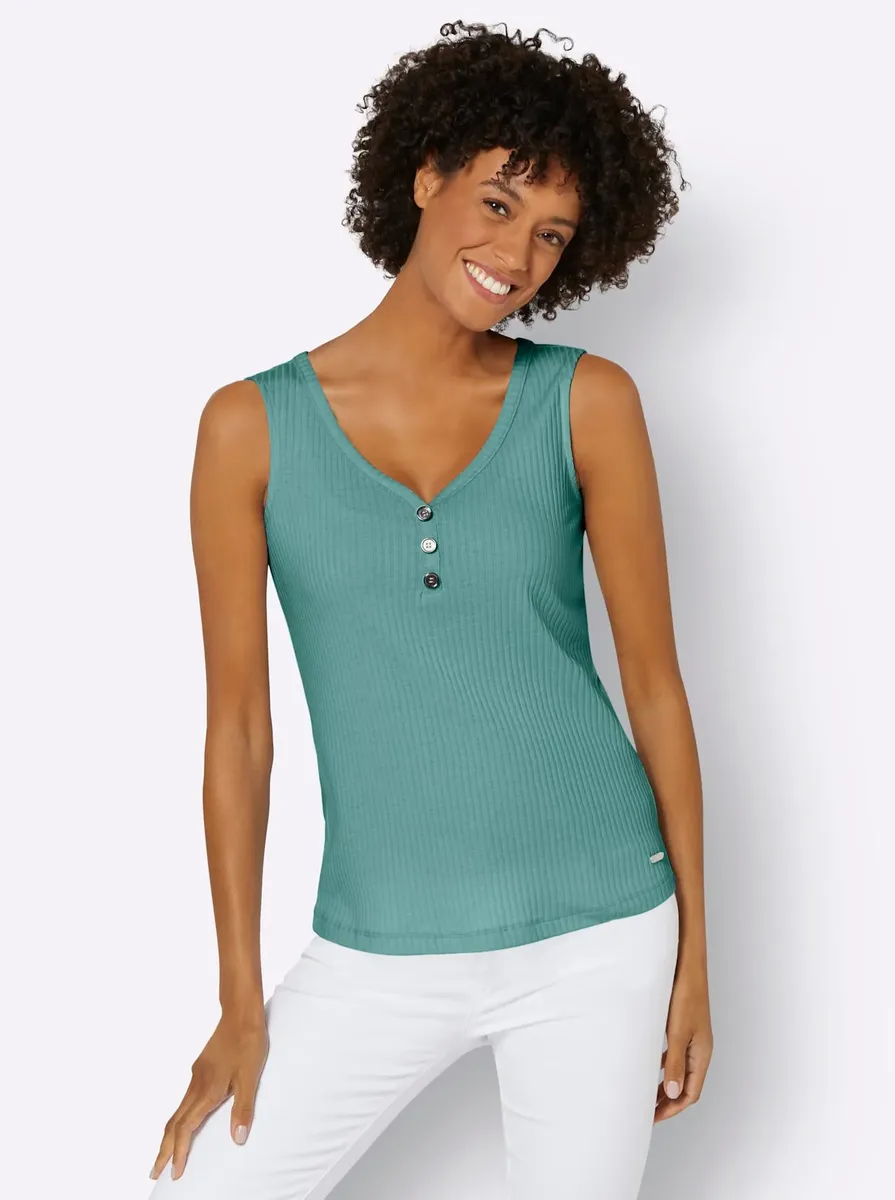 Повседневный образ: топ-рубашка Casual Looks, цвет Salbei
Повседневный образ: топ-рубашка Casual Looks, цвет Salbei