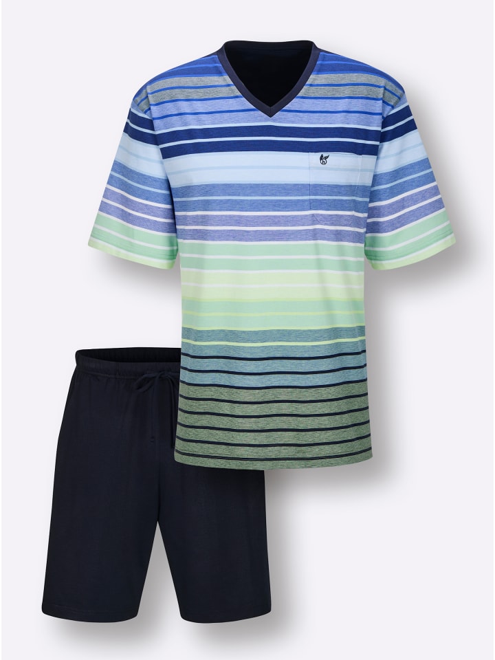 Hajo Короткие шорты в темно-синюю и фисташковую полоску
Hajo Короткие шорты в темно-синюю и фисташковую полоску