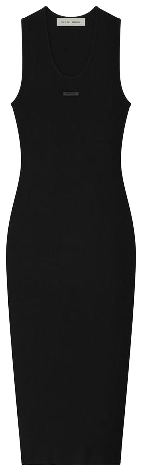 Платье-майка Fear of God Essentials в рубчик, черный
Платье-майка Fear of God Essentials в рубчик, черный