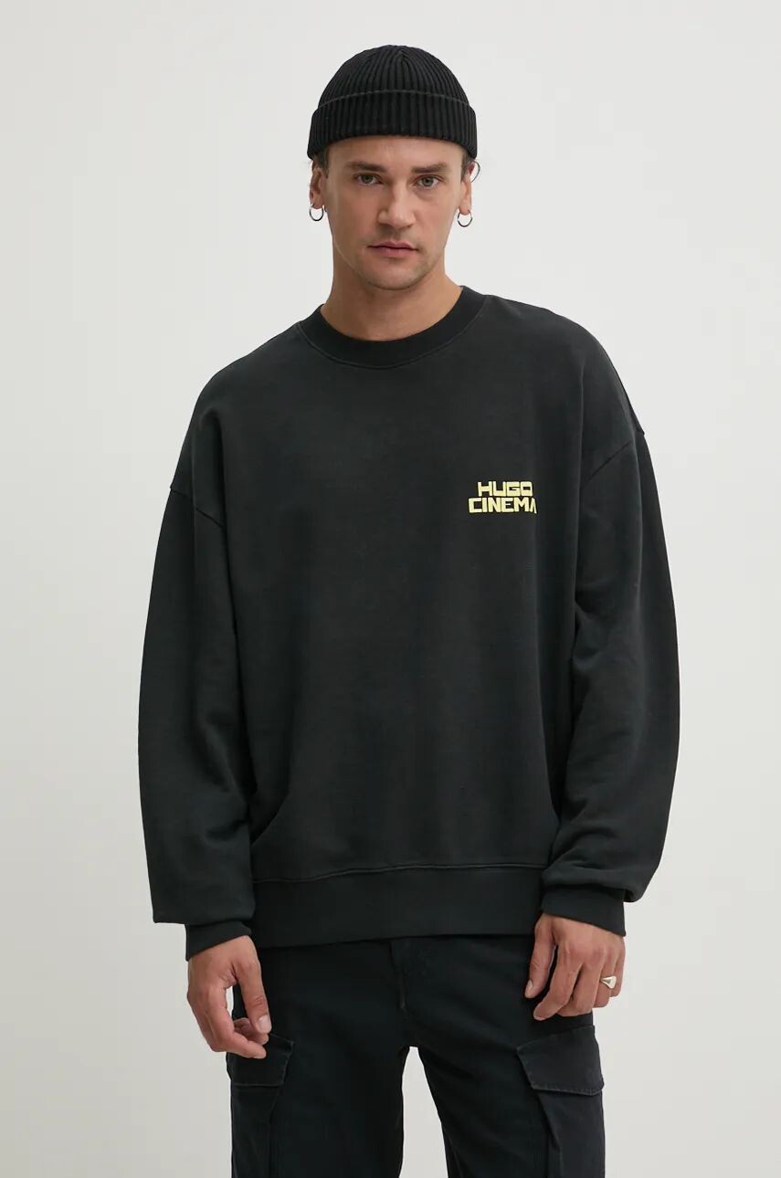Толстовка HUGO из хлопка, черный
Толстовка HUGO из хлопка, черный