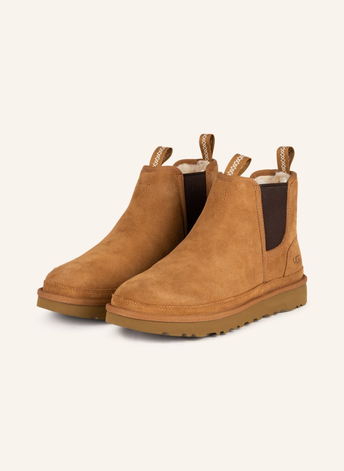 Мужские ботинки UGG челси с подкладкой из шерсти, коричневый
Мужские ботинки UGG челси с подкладкой из шерсти, коричневый