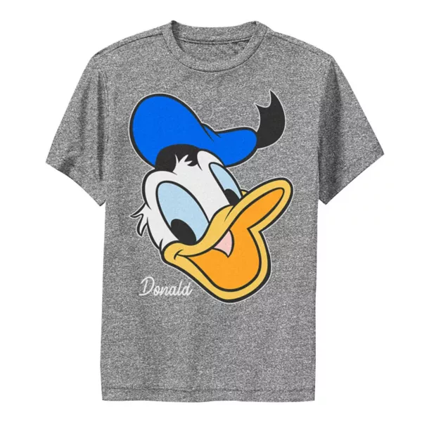 Футболка с изображением счастливого лица Дональда Дака для мальчиков 8-20 лет Disney, серый
Футболка с изображением счастливого лица Дональда Дака для мальчиков 8-20 лет Disney, серый