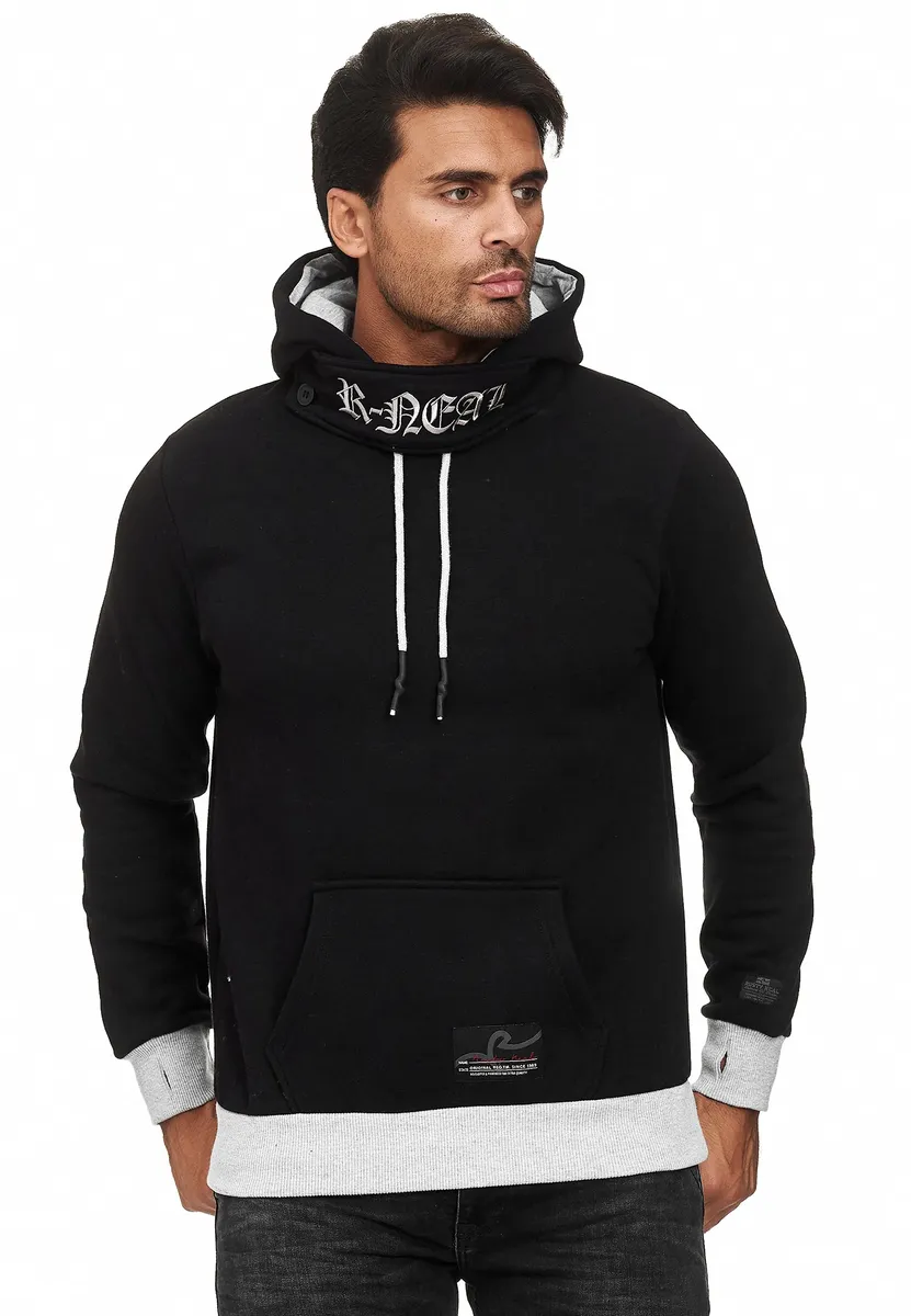 Толстовка с капюшоном Rusty Neal современного кроя, черный
Толстовка с капюшоном Rusty Neal современного кроя, черный