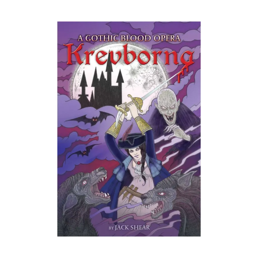 Krevborna - A Gothic Blood Opera (POD, Standard Color), Roleplaying Games (Dolorous Exhumation), мягкая обложка
Krevborna - A Gothic Blood Opera (POD, Standard Color), Roleplaying Games (Dolorous Exhumation), мягкая обложка