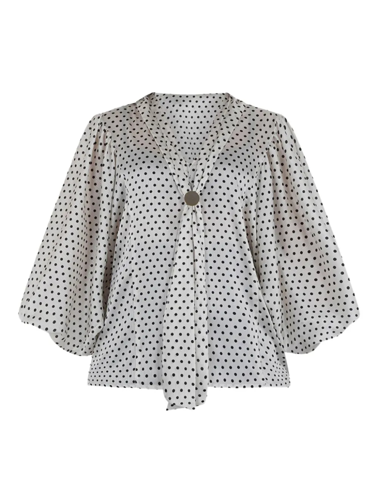 Топ в горошек SIMONA CORSELLINI, белый
Топ в горошек SIMONA CORSELLINI, белый