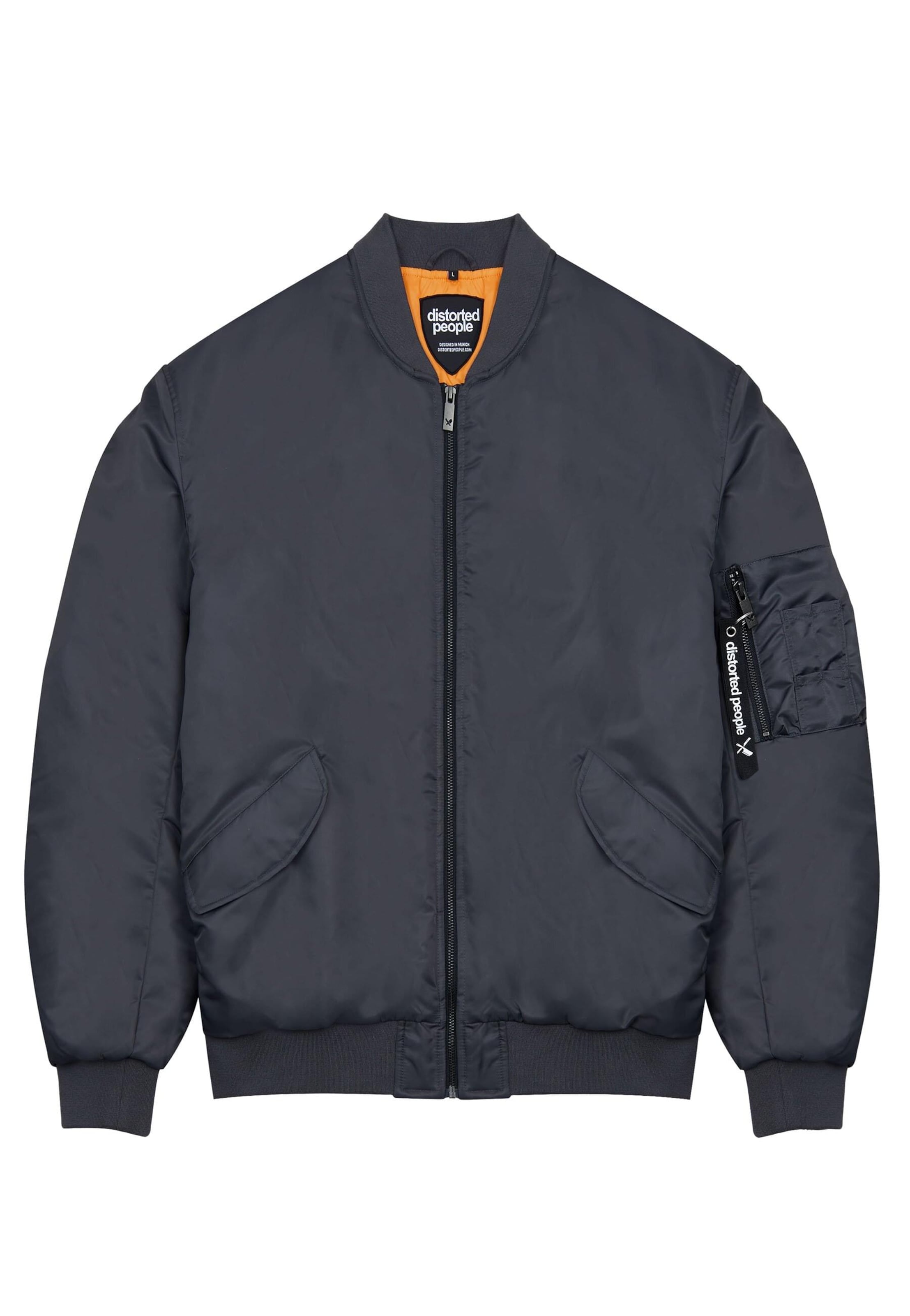 Distorted People Демисезонная куртка 'Modern' в темно-сером цвете
Distorted People Демисезонная куртка 'Modern' в темно-сером цвете