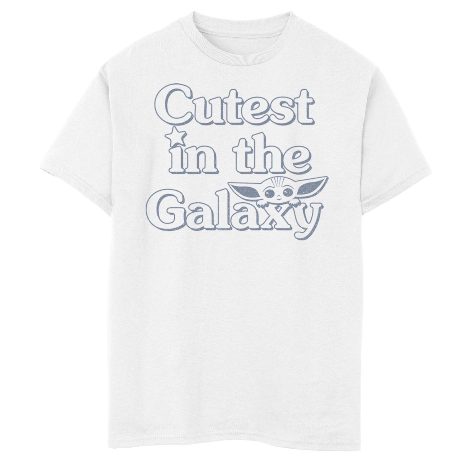 Футболка с надписью «Самый милый мандалорец в галактике» для мальчиков 8–20 лет Star Wars, белый
Футболка с надписью «Самый милый мандалорец в галактике» для мальчиков 8–20 лет Star Wars, белый