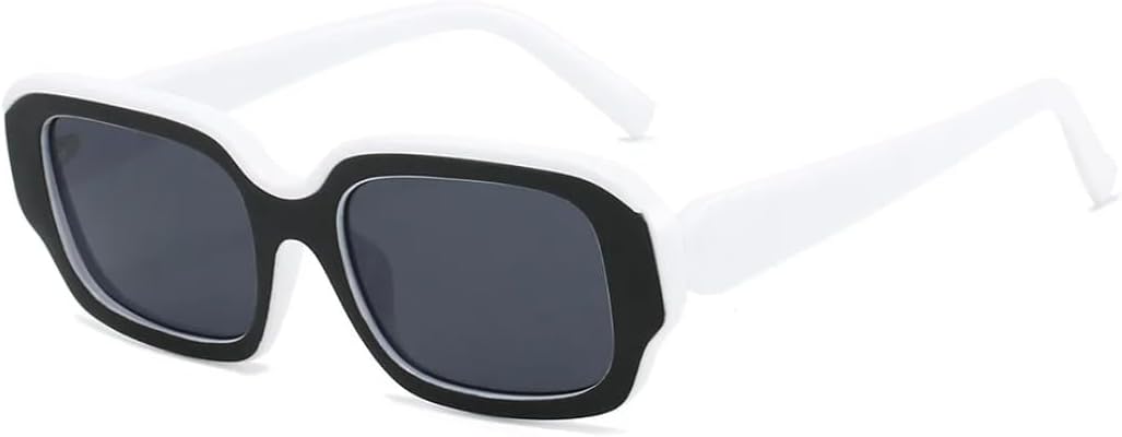 Ретро-солнцезащитные очки класса люкс с контрастной оправой для женщин, узкая оправа, модный панк-стиль, солнцезащитные очки для мужчин с защитой от УФ-излучения UV400 SZVVBKK, Black White
Ретро-солнцезащитные очки класса люкс с контрастной оправой для женщин, узкая оправа, модный панк-стиль, солнцезащитные очки для мужчин с защитой от УФ-излучения UV400 SZVVBKK, Black White