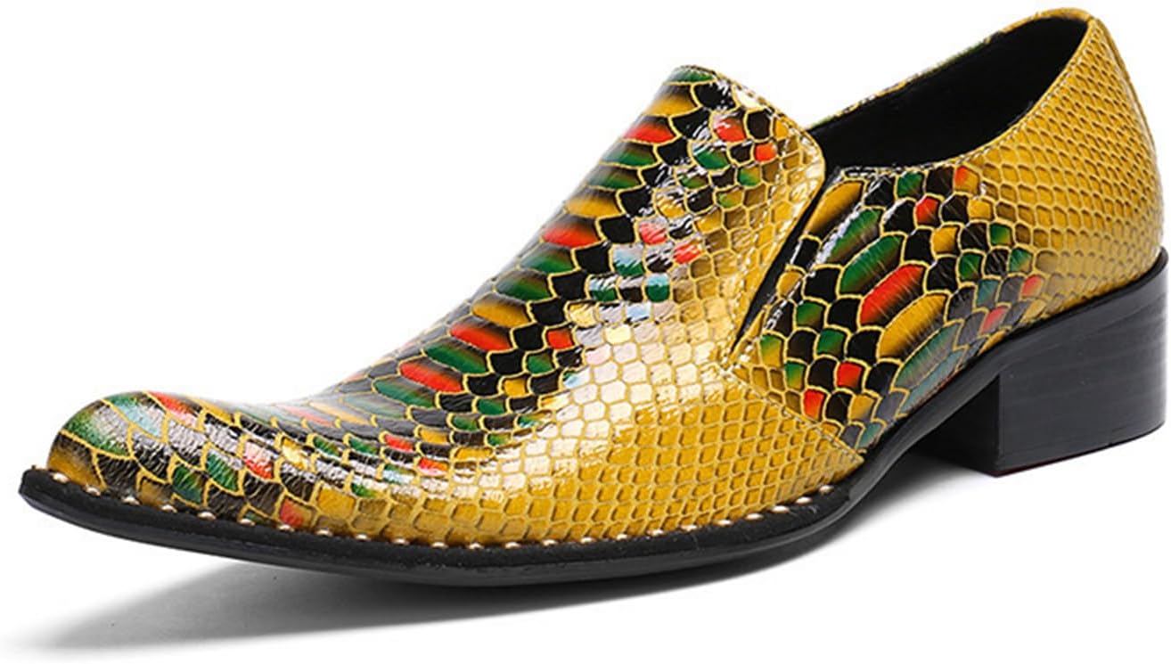 Мужские туфли, лоферы большого размера, из натуральной кожи с крокодиловым узором, на каждый день и для делового стиля, низкие, с заостренным носком, дышащие, под костюм, размер 38 EU, желтые Manyubei
Мужские туфли, лоферы большого размера, из натуральной кожи с крокодиловым узором, на каждый день и для делового стиля, низкие, с заостренным носком, дышащие, под костюм, размер 38 EU, желтые Manyubei