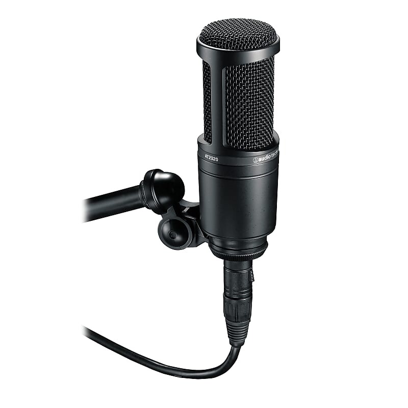 Конденсаторный микрофон Audio-Technica AT2020 Large Diaphragm Cardioid Condenser Microphone
Конденсаторный микрофон Audio-Technica AT2020 Large Diaphragm Cardioid Condenser Microphone