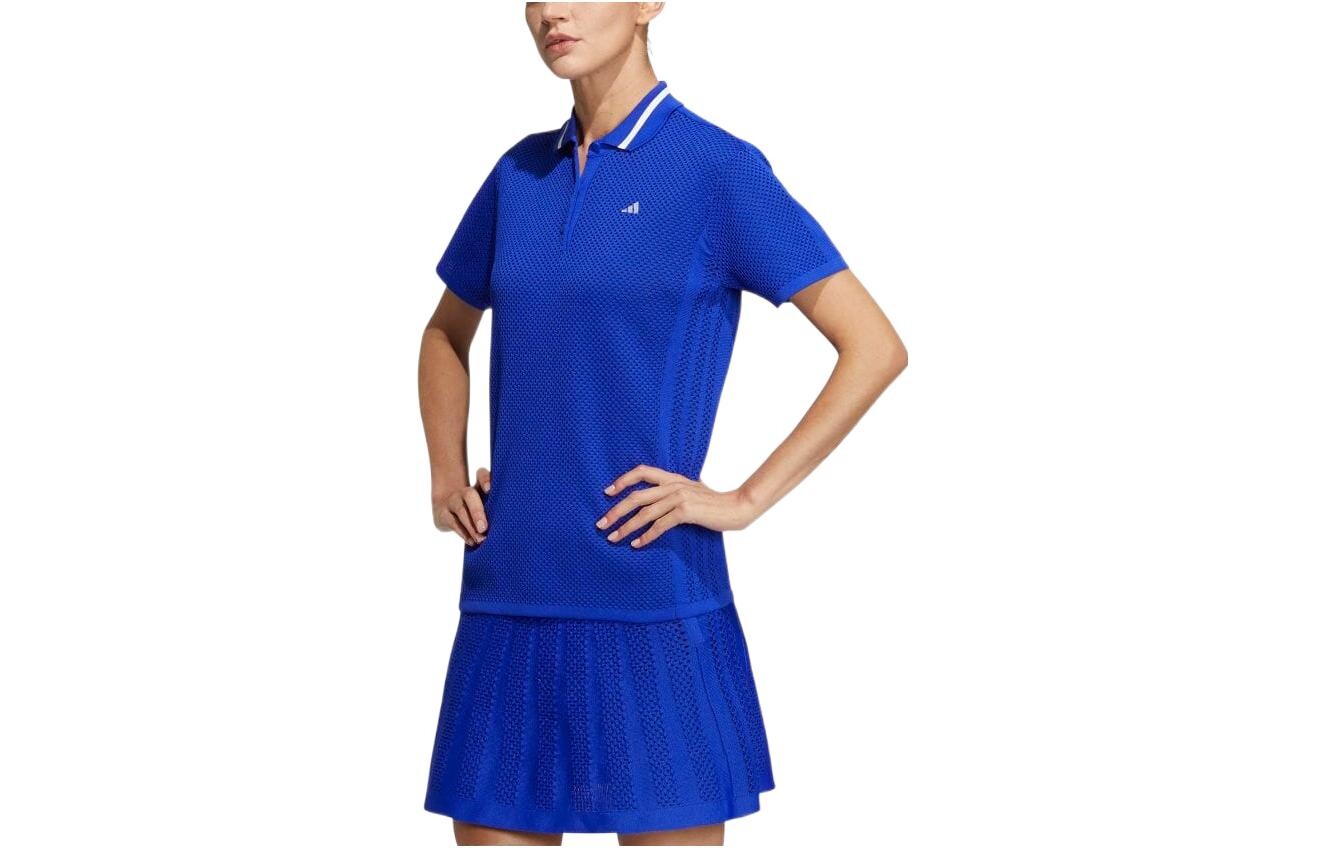 Рубашка поло женская синяя Adidas
Рубашка поло женская синяя Adidas