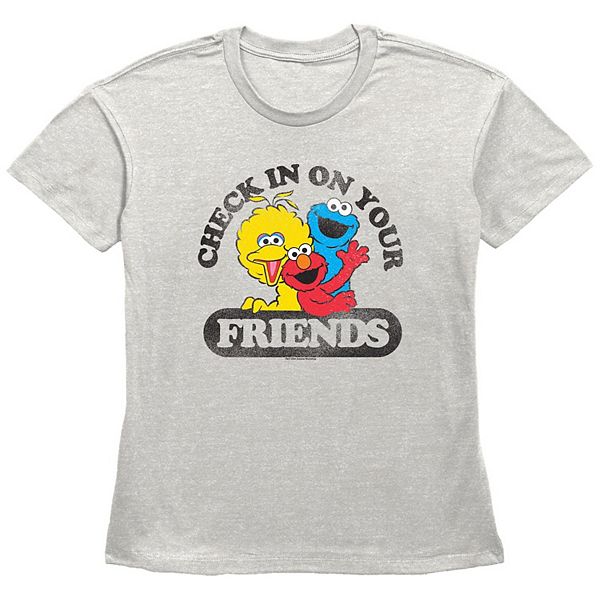 Футболка с принтом Sesame Street Check in on your friends Pbs Kids
Футболка с принтом Sesame Street Check in on your friends Pbs Kids