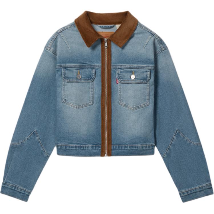 Levis Джинковая куртка женская светло-голубая
Levis Джинковая куртка женская светло-голубая