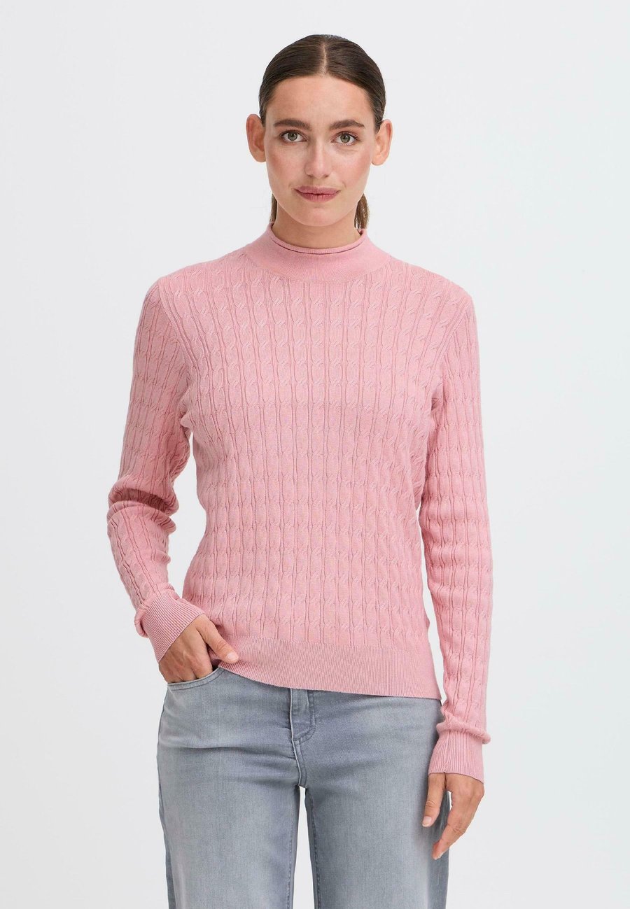 Джемпер Oxmo IHSALLY ROLLNECK, Zephyr/Light Pink
Джемпер Oxmo IHSALLY ROLLNECK, Zephyr/Light Pink