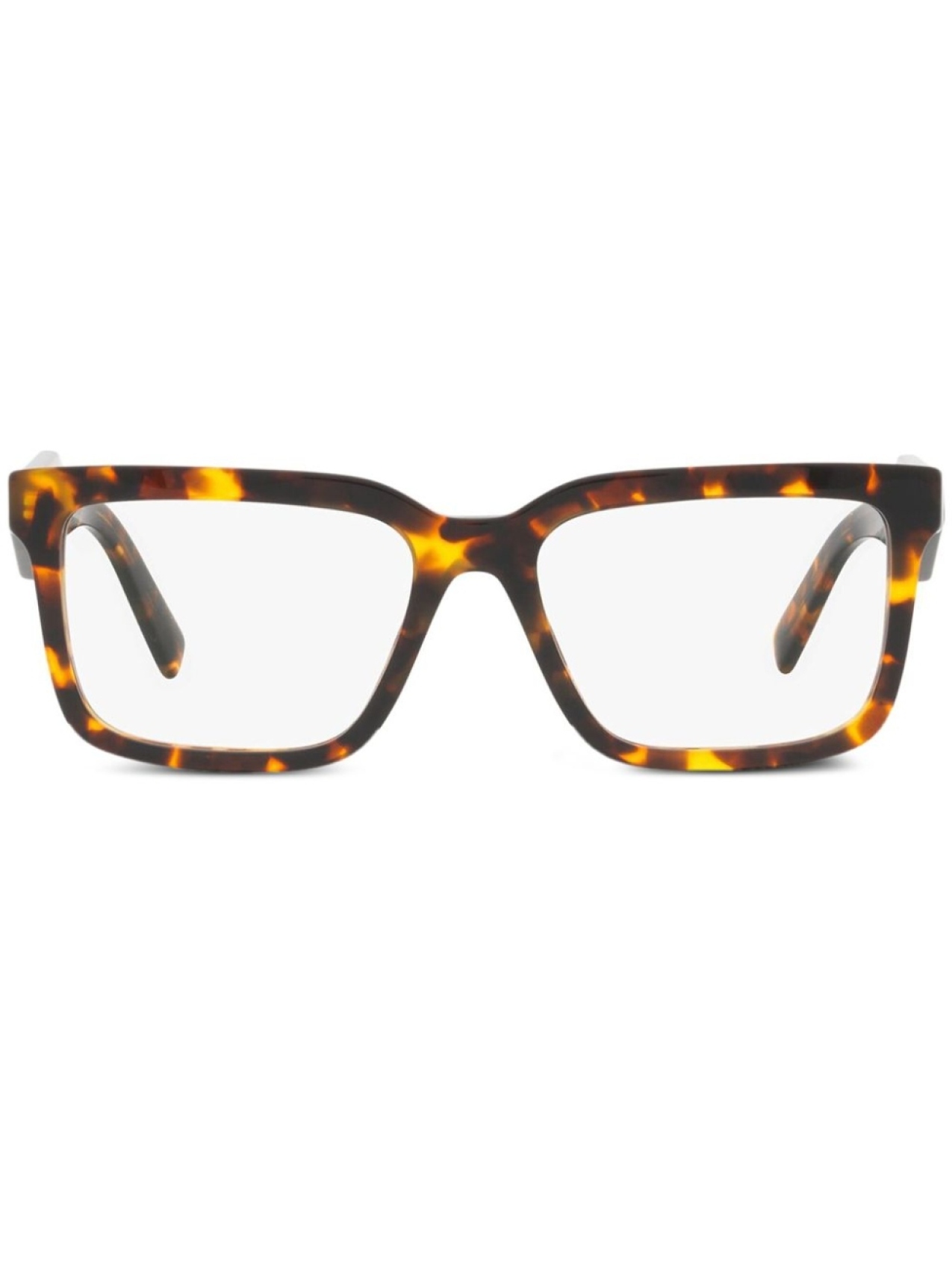 Prada Eyewear очки в оправе черепаховой расцветки, коричневый 
Prada Eyewear очки в оправе черепаховой расцветки, коричневый