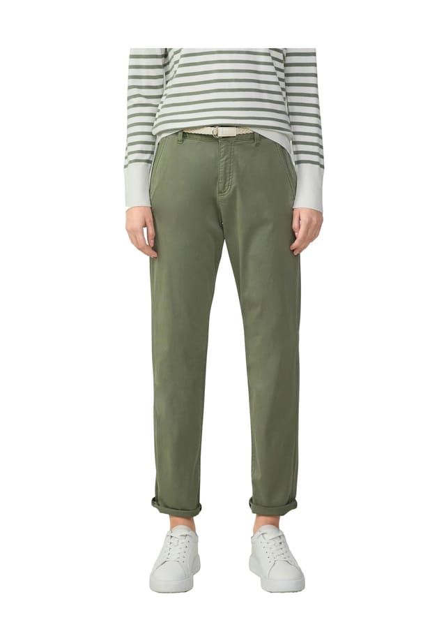 Ремень чинос S.Oliver, зеленый
Ремень чинос S.Oliver, зеленый