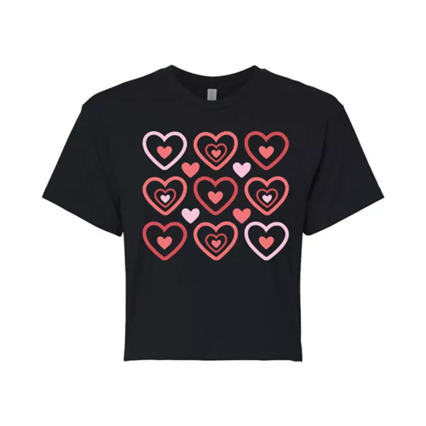 Укороченная футболка с сердечком пастельных тонов для юниоров Licensed Character, черный
Укороченная футболка с сердечком пастельных тонов для юниоров Licensed Character, черный